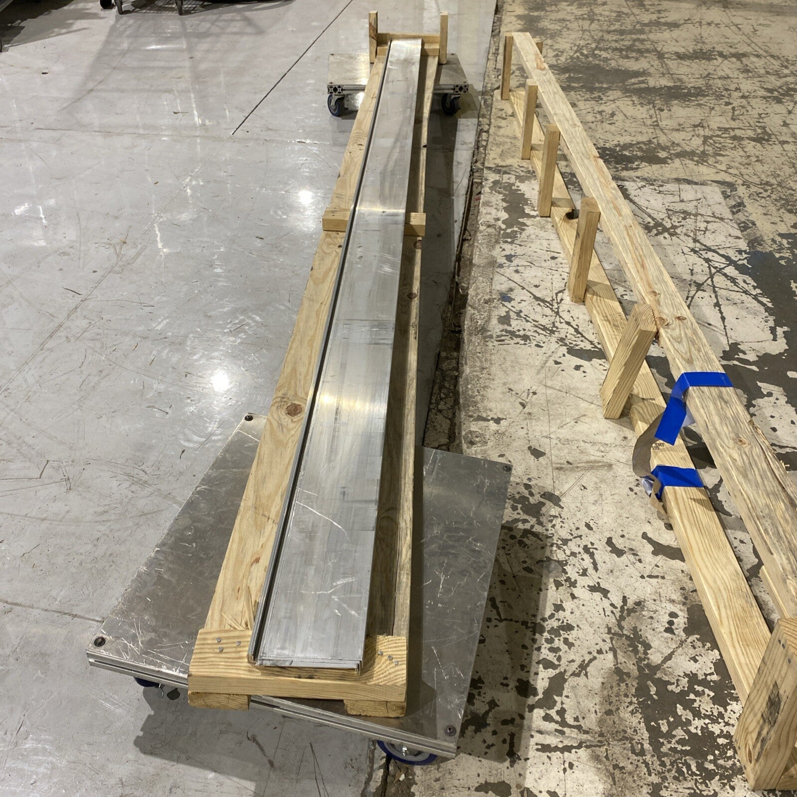 Unknown | Cable Tray Barrier 6 Inches Deep, 1/2" Bend, 144 Inches Long LOT OF 10 PCS - New – Open box - Maverick Industrial Sales