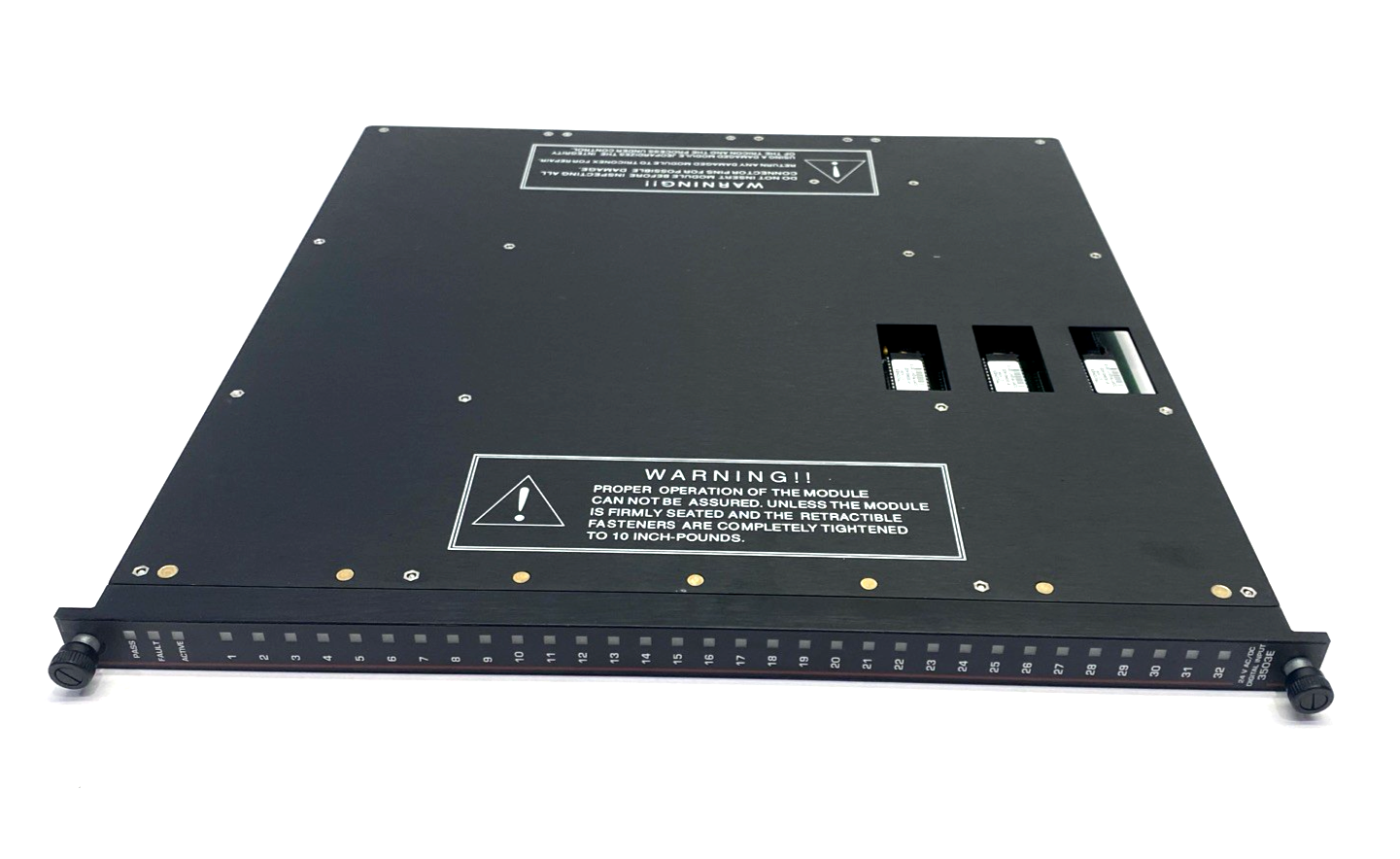 Triconex 3503E Digital Input Module 32-Pt. 24V AC/DC TMR Opto-Isol - Maverick Industrial Sales