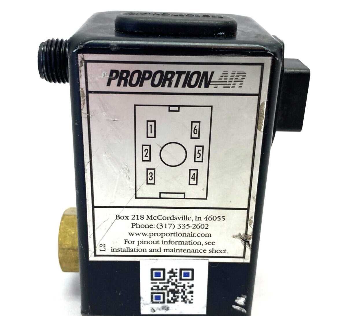 Proportion Air QB2TBNEEZP10PSG Rev. A Electronic Air Volume Booster 3DFA - Maverick Industrial Sales