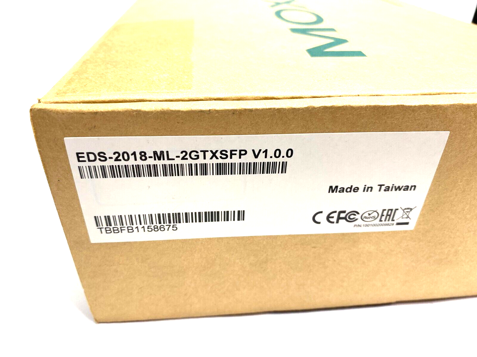 Moxa EDS-2018-ML-2GTXSFP Unmanaged Gigabit Ethernet Switch 18-Port V1.0.0 - Maverick Industrial Sales
