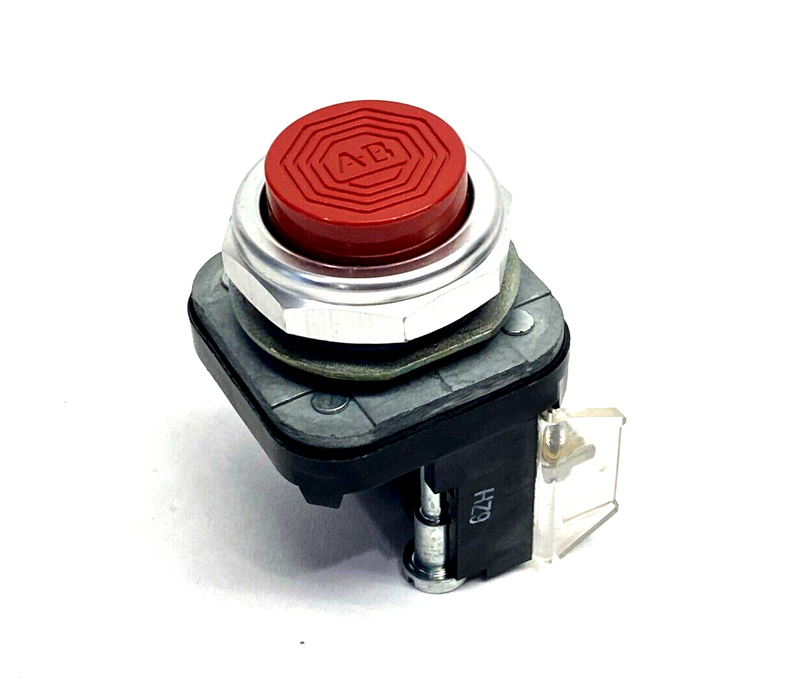 Allen Bradley 800T-B6D2 Ser. T 30m Extended Head Momentary Pushbutton Red 1 N.C. - Maverick Industrial Sales