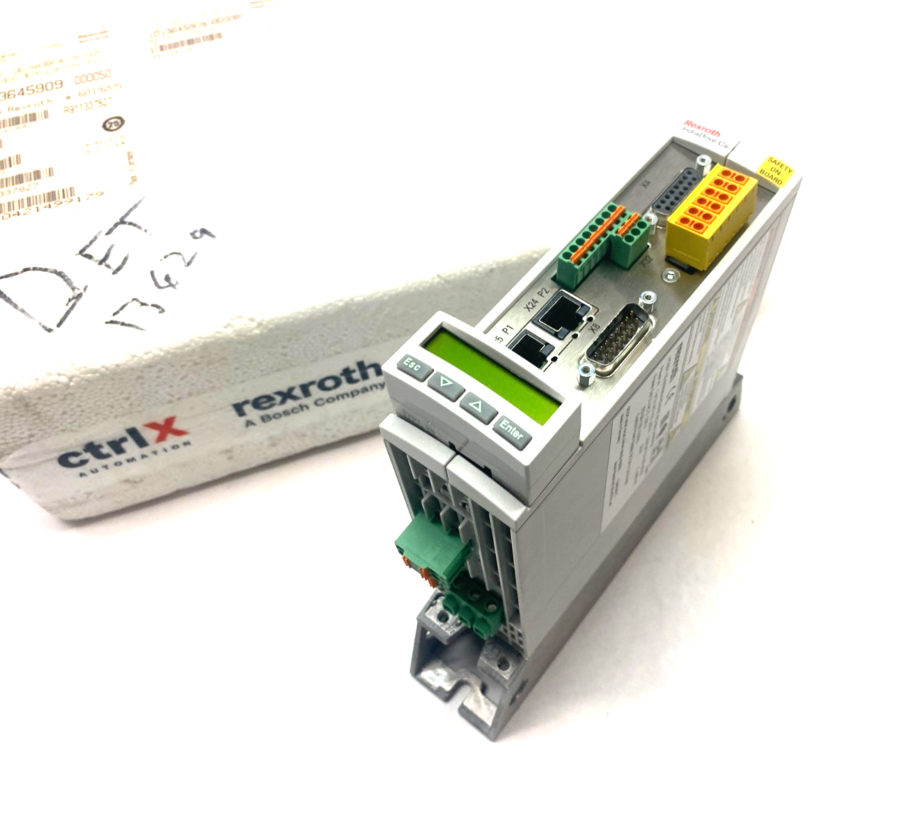 Bosch Rexroth R911337827 Comp. Converter HCS01.1E-W0006-A-02-B-ET-EC-EM-L4-NN-FW - Maverick Industrial Sales