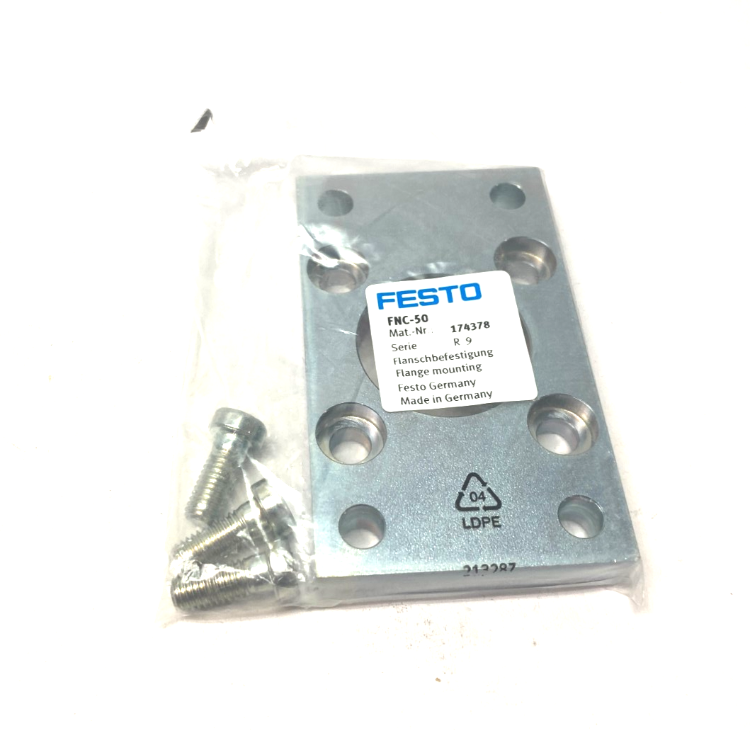 Festo FNC-50 Flange Mounting Plate 174378 - Maverick Industrial Sales