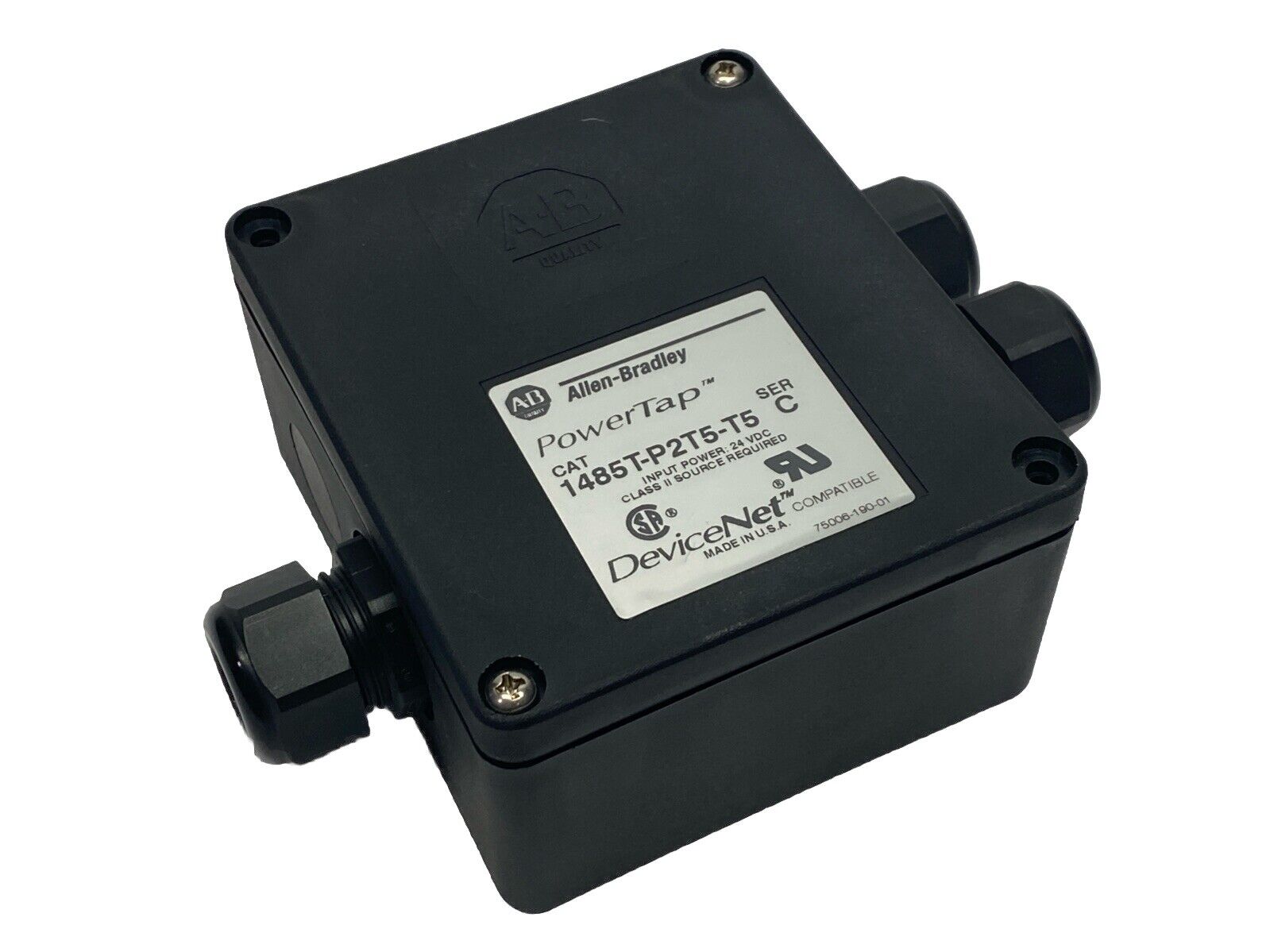 Allen Bradley 1485T-P2T5-T5 Ser C DeviceNet Power Device 24VDC - Maverick Industrial Sales