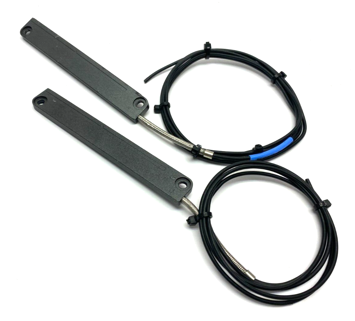 Keyence FU-A100 Fiber Unit Array Thrubeam Type 100mm LOT OF 2 - Maverick Industrial Sales