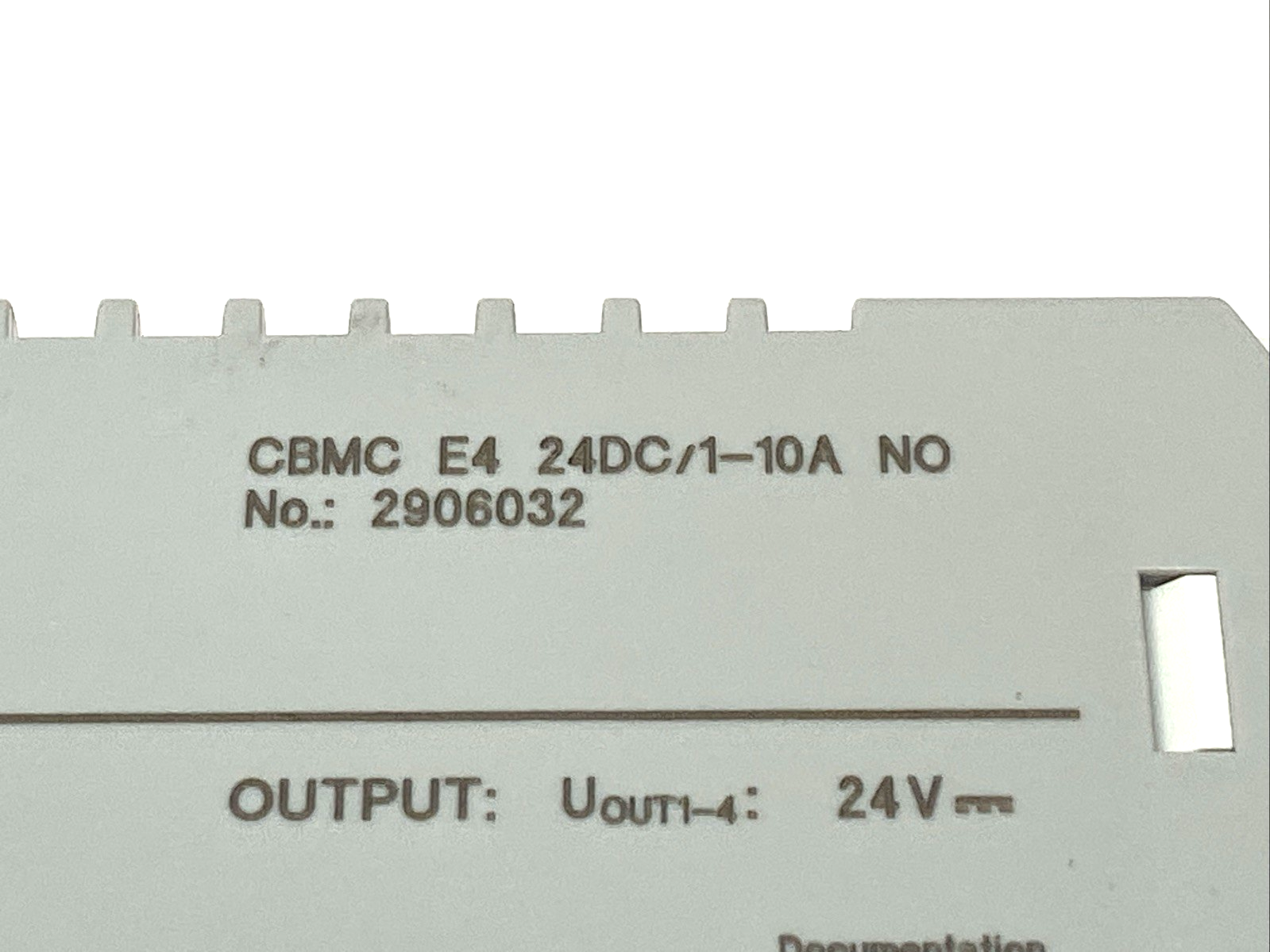 Phoenix Contact CBMC E4 24DC/1-10A NO Electronic Circuit Breaker 2906032 - Maverick Industrial Sales