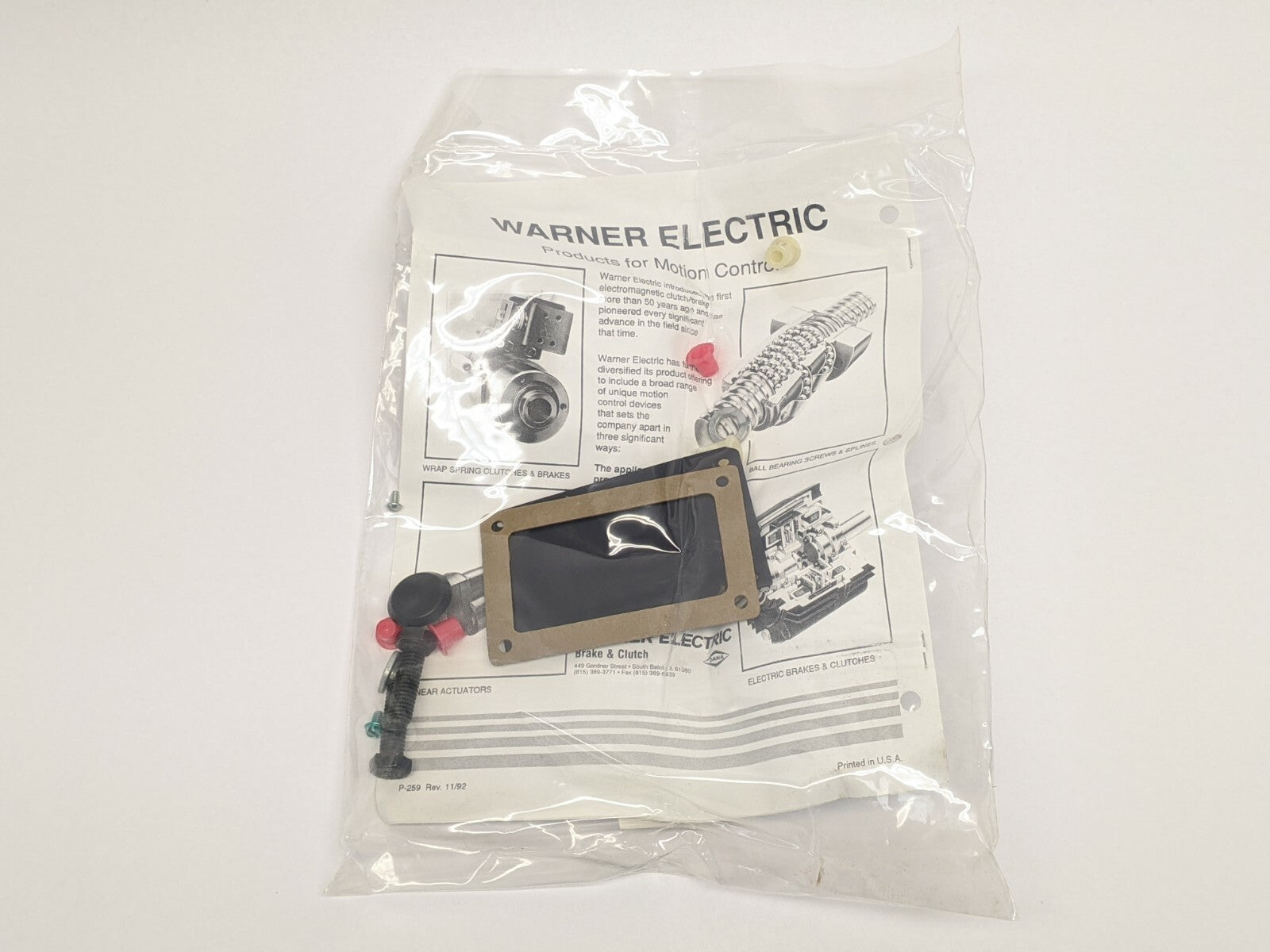 Warner Electric 5216-101-020 Tension Brake Universal Mounting Bracket Kit - Maverick Industrial Sales
