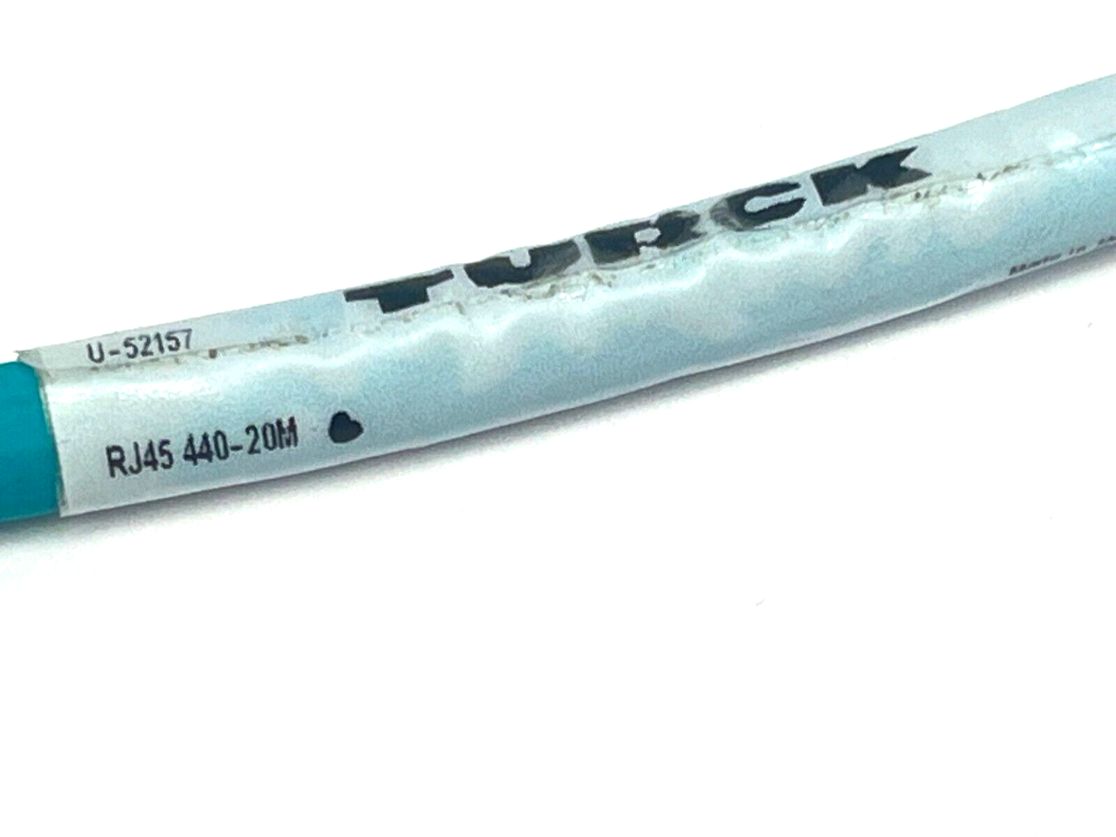 Turck RJ45 440-20M Ethernet Cordset RJ45 20m Length U-52157 - Maverick Industrial Sales