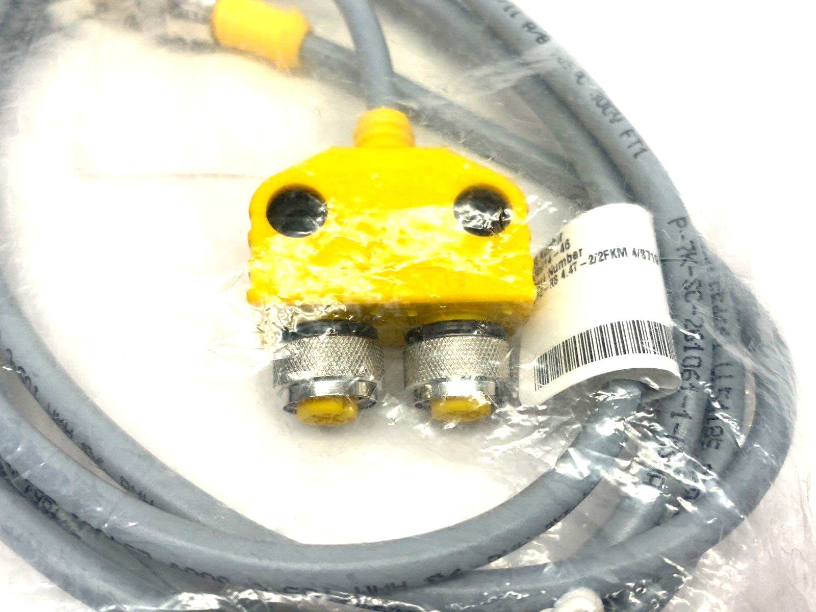 Turck VB2-RS 4.4T-2/2FKM 4/S719 Junction Splitter Cordset U0914-46 - Maverick Industrial Sales