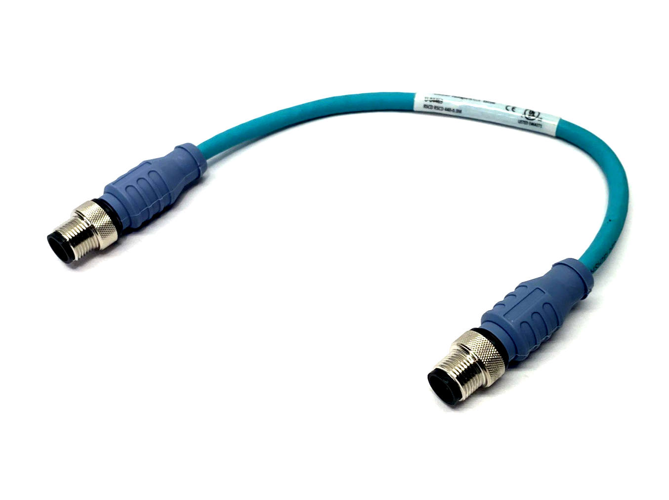 Turck RSCD RSCD 440-0.3M Ethernet Extension Cable M12 4-Pin 0.3m U-04469 - Maverick Industrial Sales