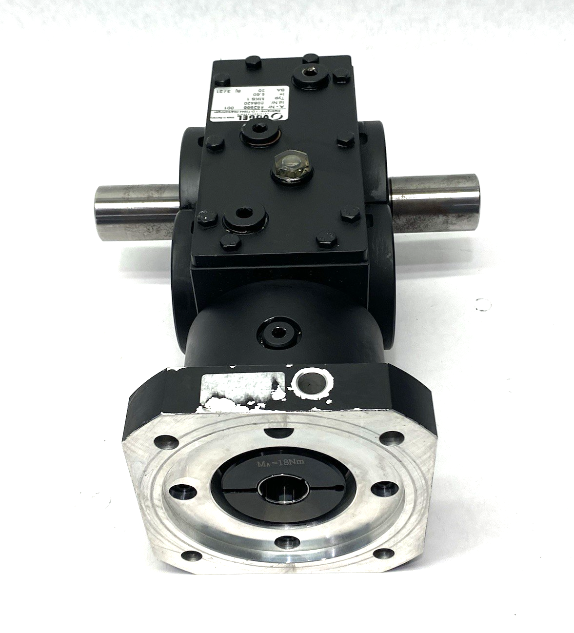Vogel MKS 1 Precision Bevel Helical Gearbox, Angular i=9,60 Solid Shaft 308420 - Maverick Industrial Sales