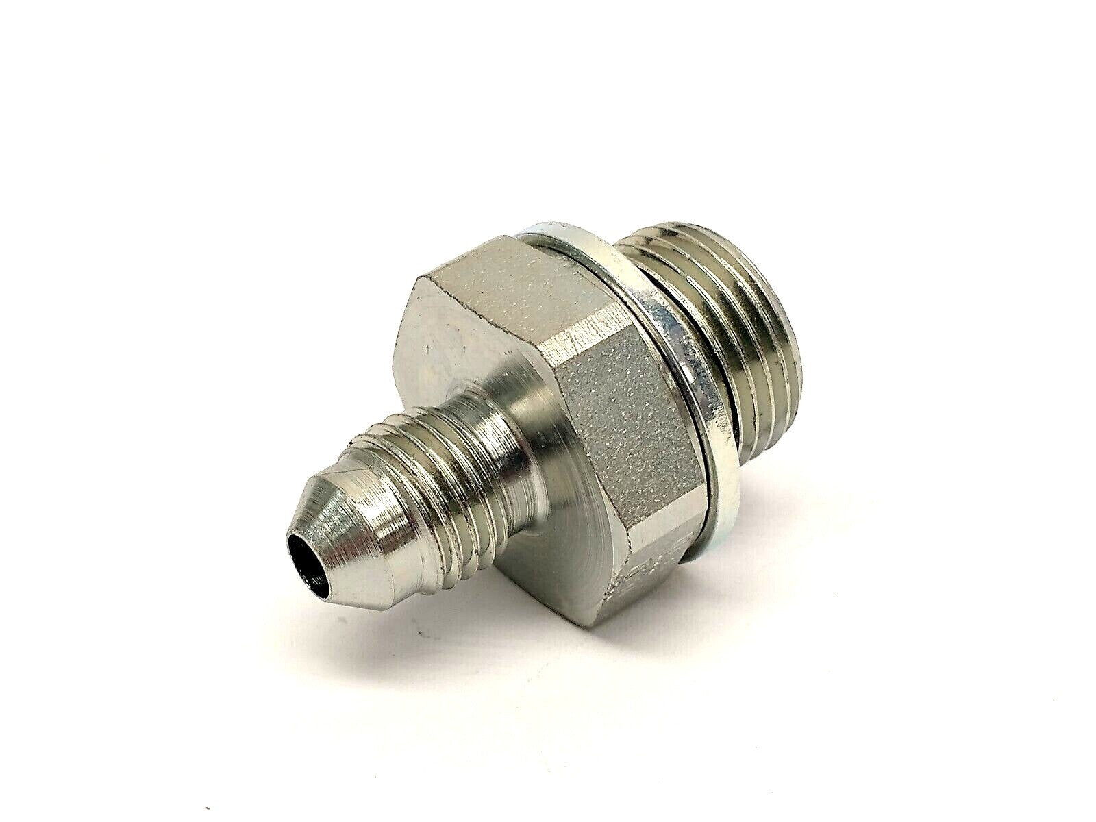 Parker 4-6F40MXS 37 Degree Flare Tube Fitting 1/4" Tube OD 3/8"-19 Thread 6 PACK - Maverick Industrial Sales