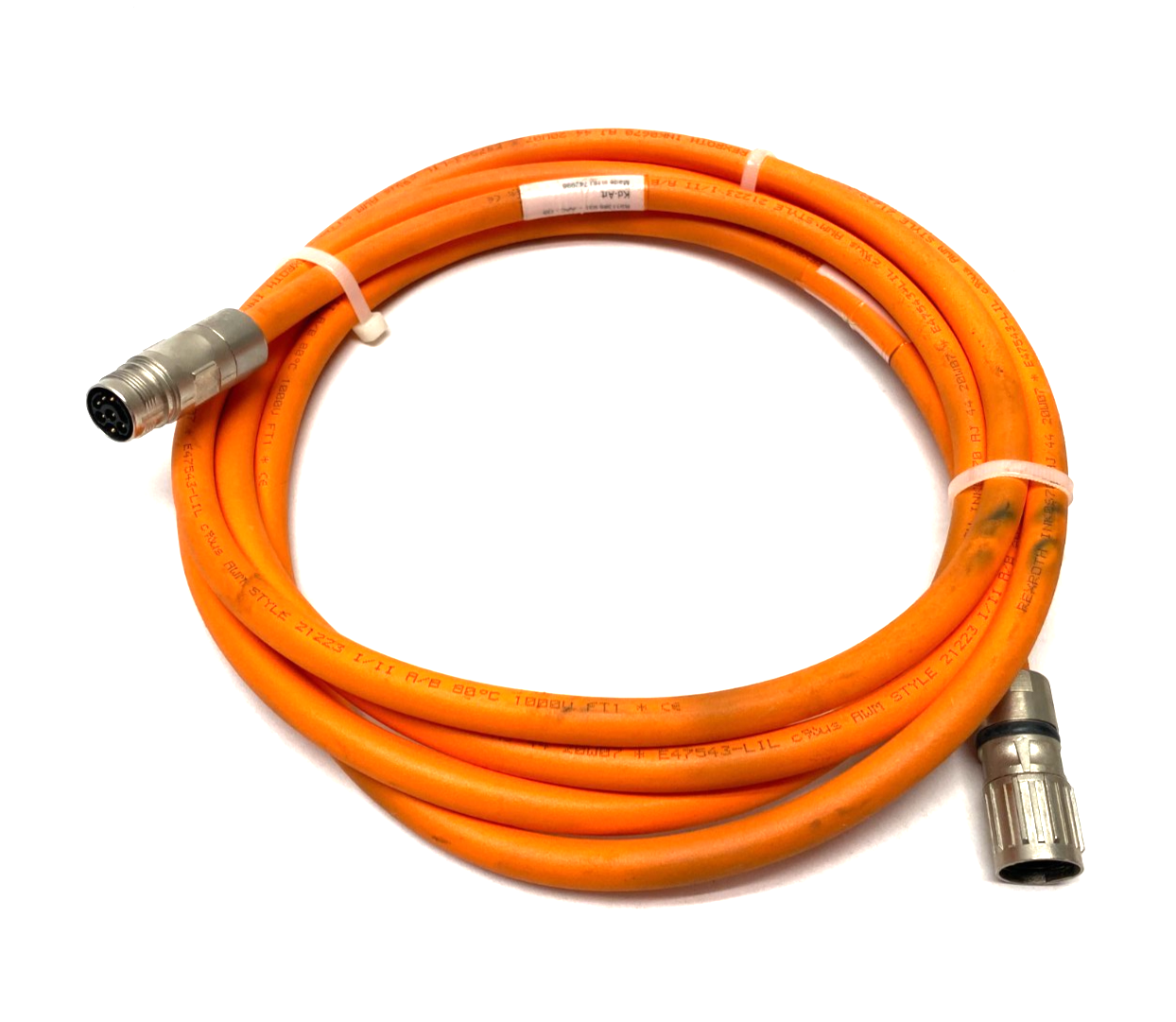 Bosch Rexroth R911386931 Servo Encoder Power Cable 3m Length RKL4805/003 - Maverick Industrial Sales