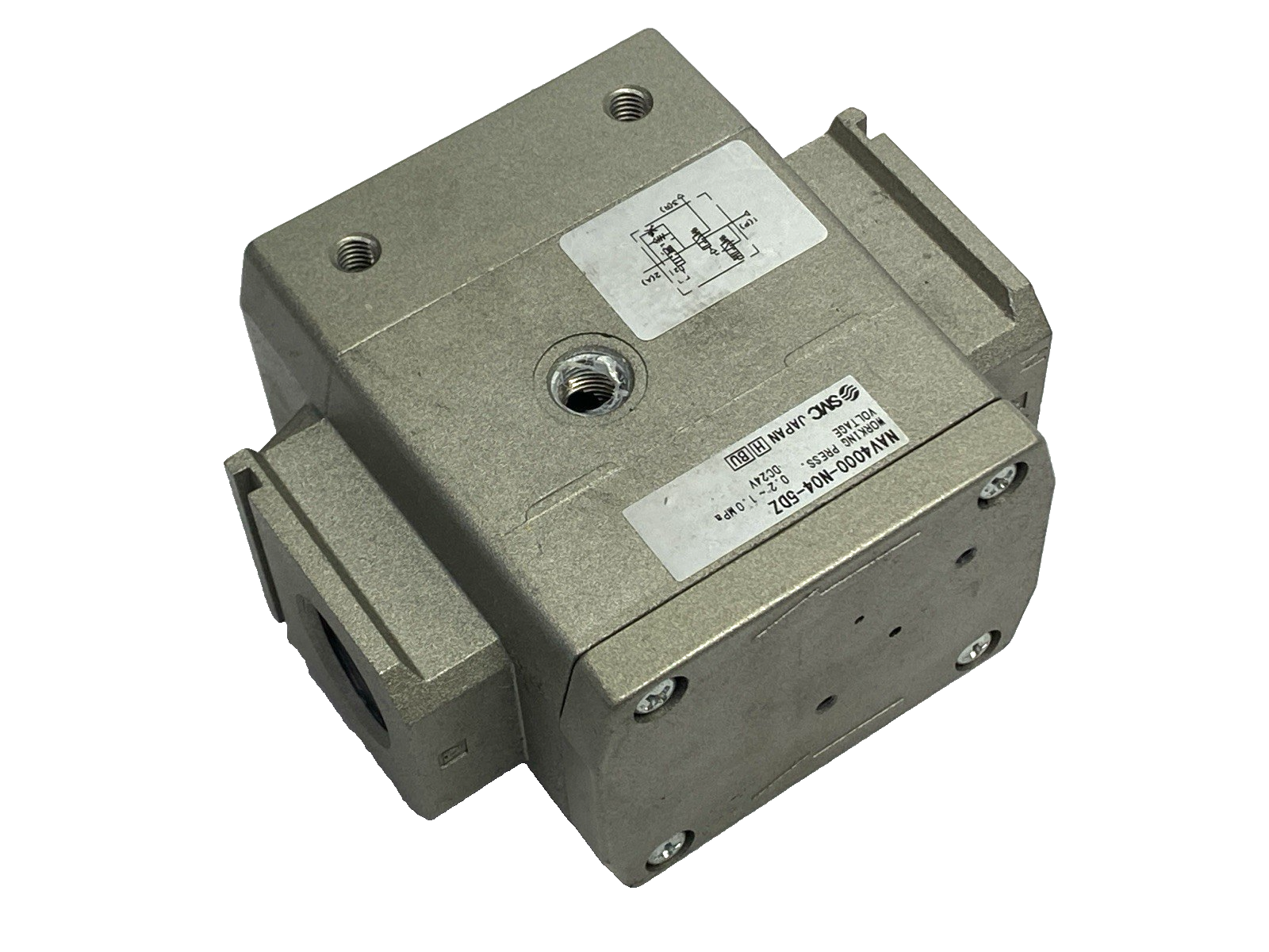 SMC NAV4000-N04-5DZ Solenoid Valve - Maverick Industrial Sales