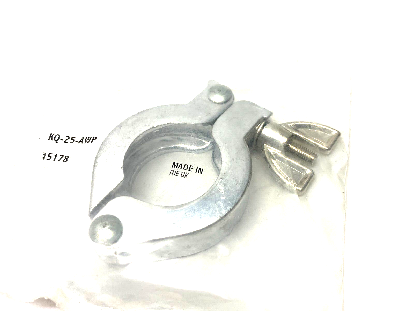 Agilent KQ25AWP Wing Nut Quick-Clamp NW25 Metallic FInish - Maverick Industrial Sales