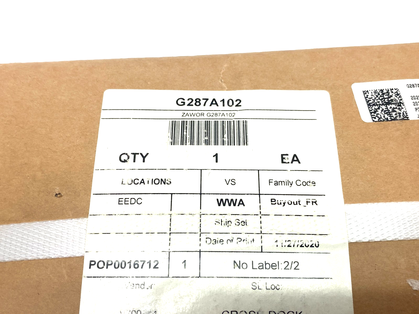 ASCO G287A102 Pressure Operated Coaxial Valve 0-40bar 287 Series - Maverick Industrial Sales