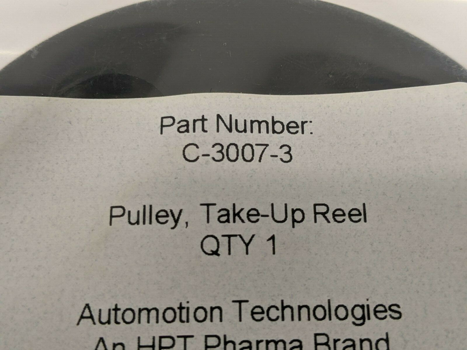 Automotion Technologies C-3007-3 Take-Up Reel Pulley - Maverick Industrial Sales