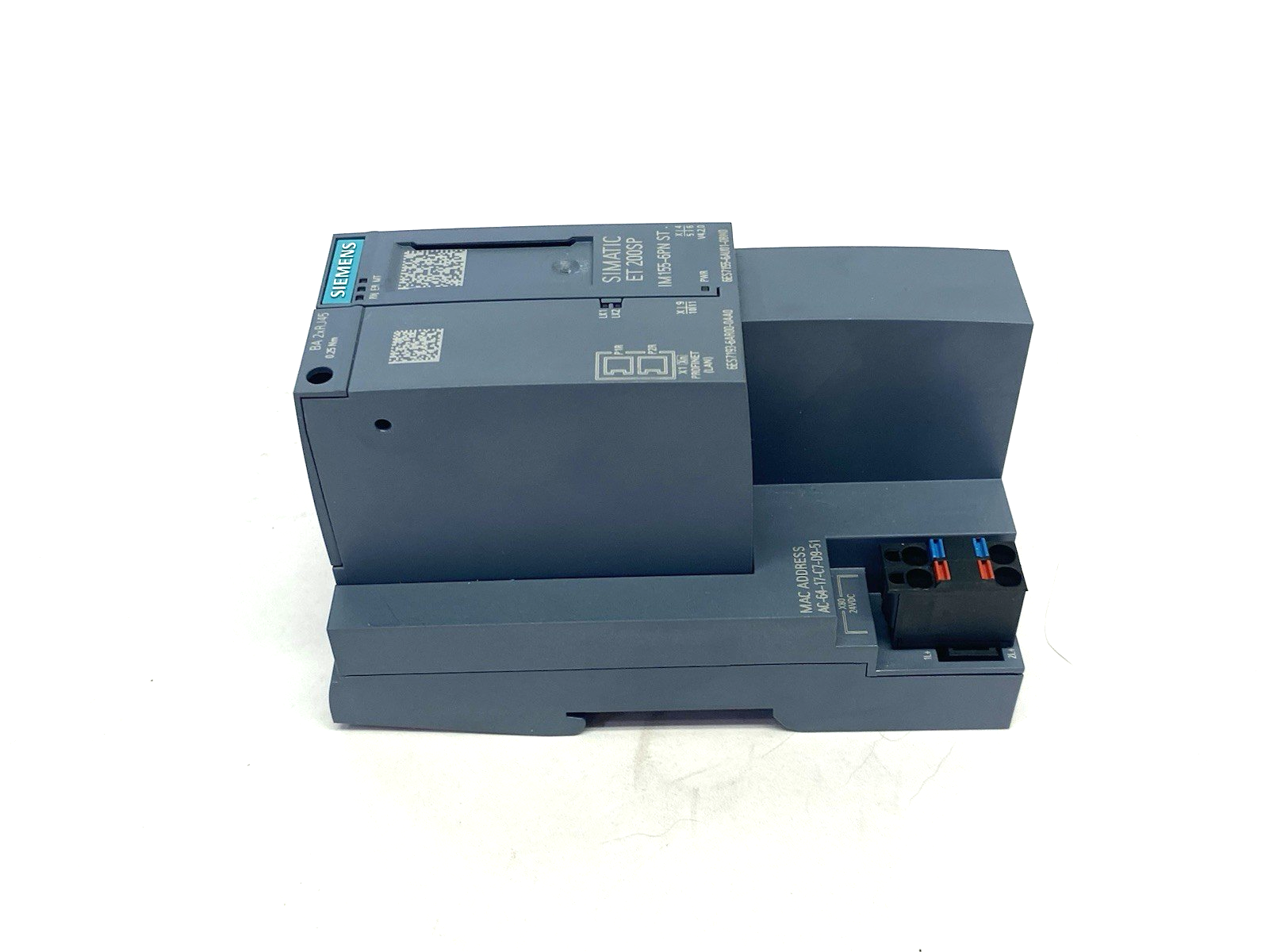 6ES7155-6AU01-0BN0 | Siemens SIMATIC ET 200SP Interface Mod. w/ 6ES7193-6AR00-0AA0 - Used - Maverick Industrial Sales