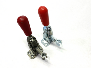 202-U | Destaco  Vertical Toggle Locking Clamp MISSING SPINDLE & HARDWARE LOT OF 2- Used