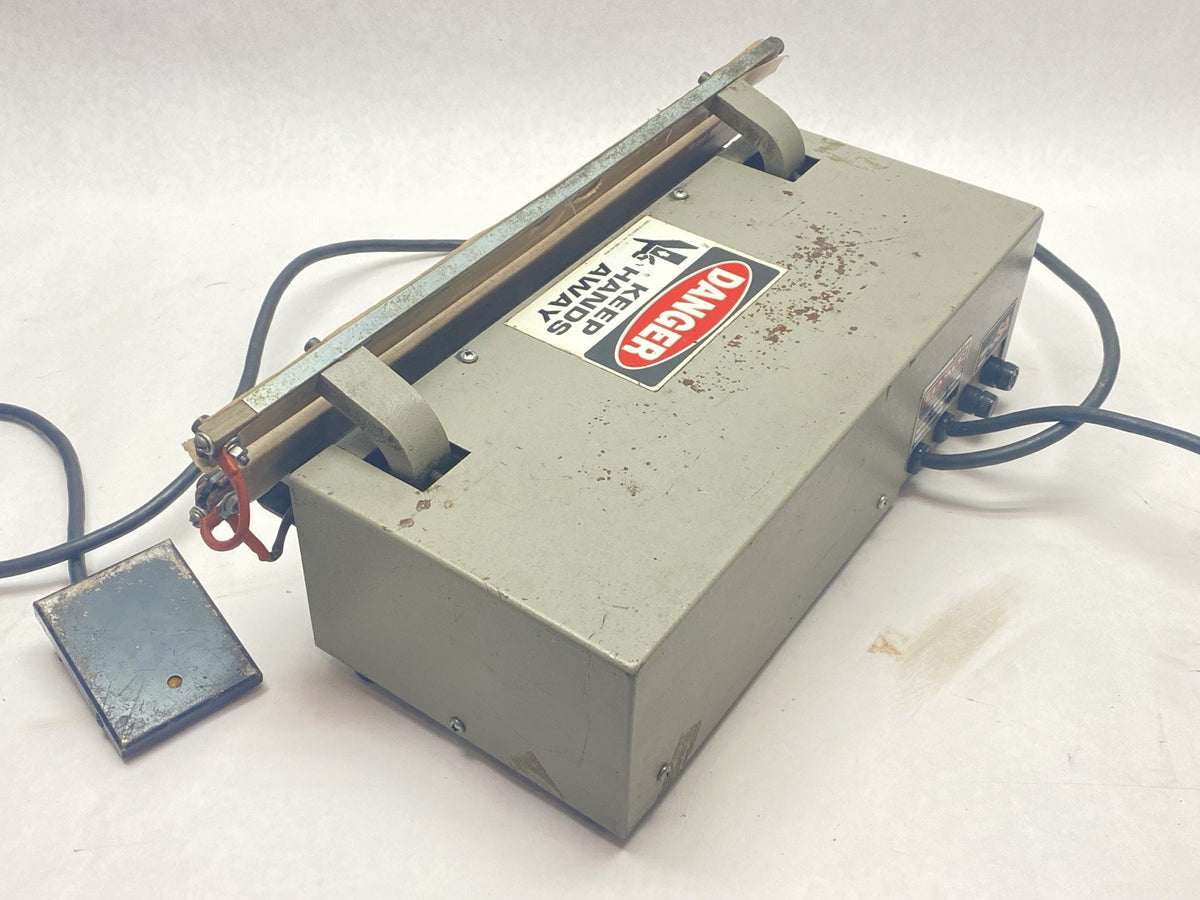 W400-16 | Clamco Heavy-Duty Industrial Tabletop Impulse Sealer 16" - Used - Maverick Industrial Sales