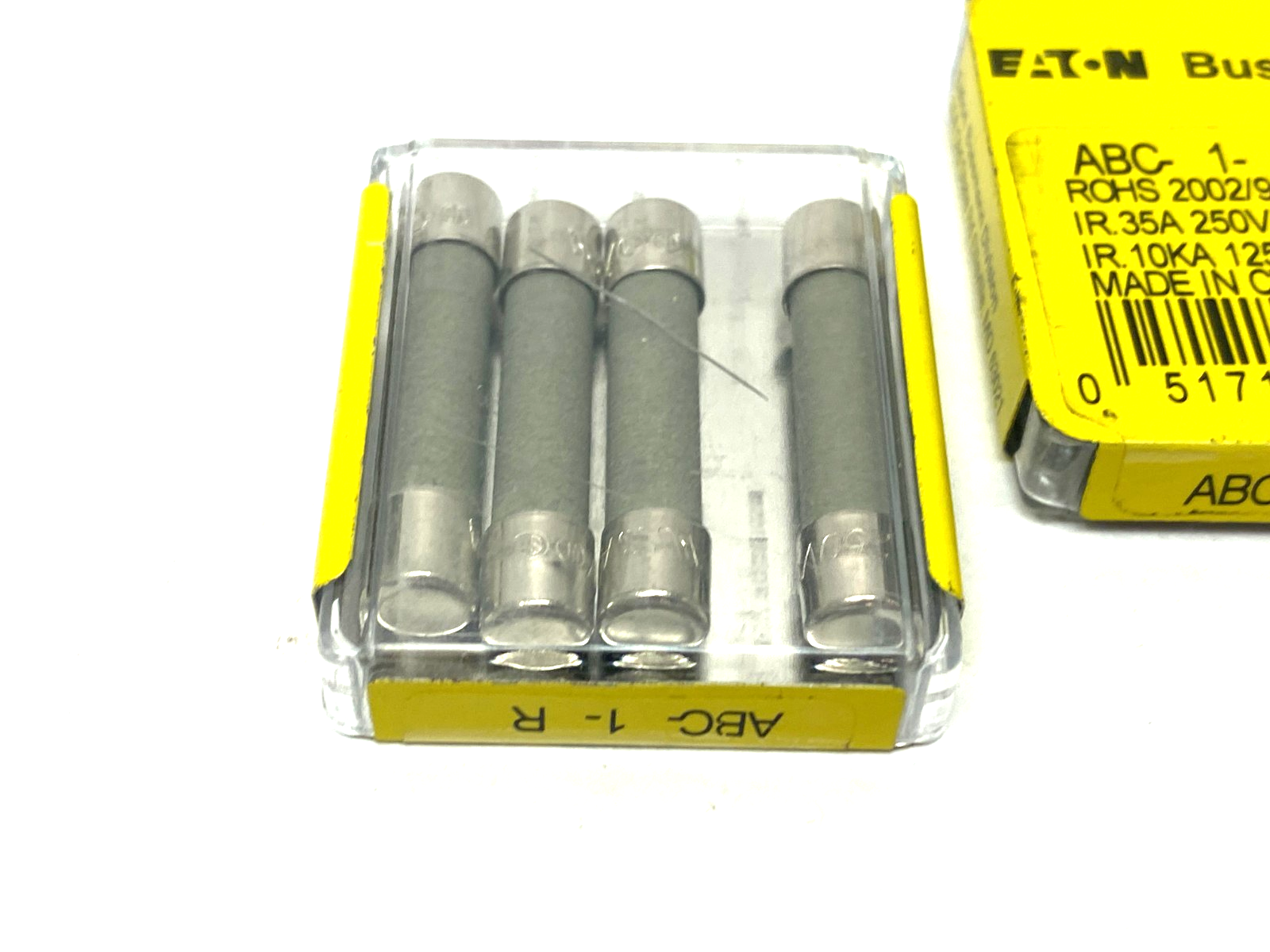 Eaton Bussmann ABC-1-R Fuse LOT OF 8 - Maverick Industrial Sales