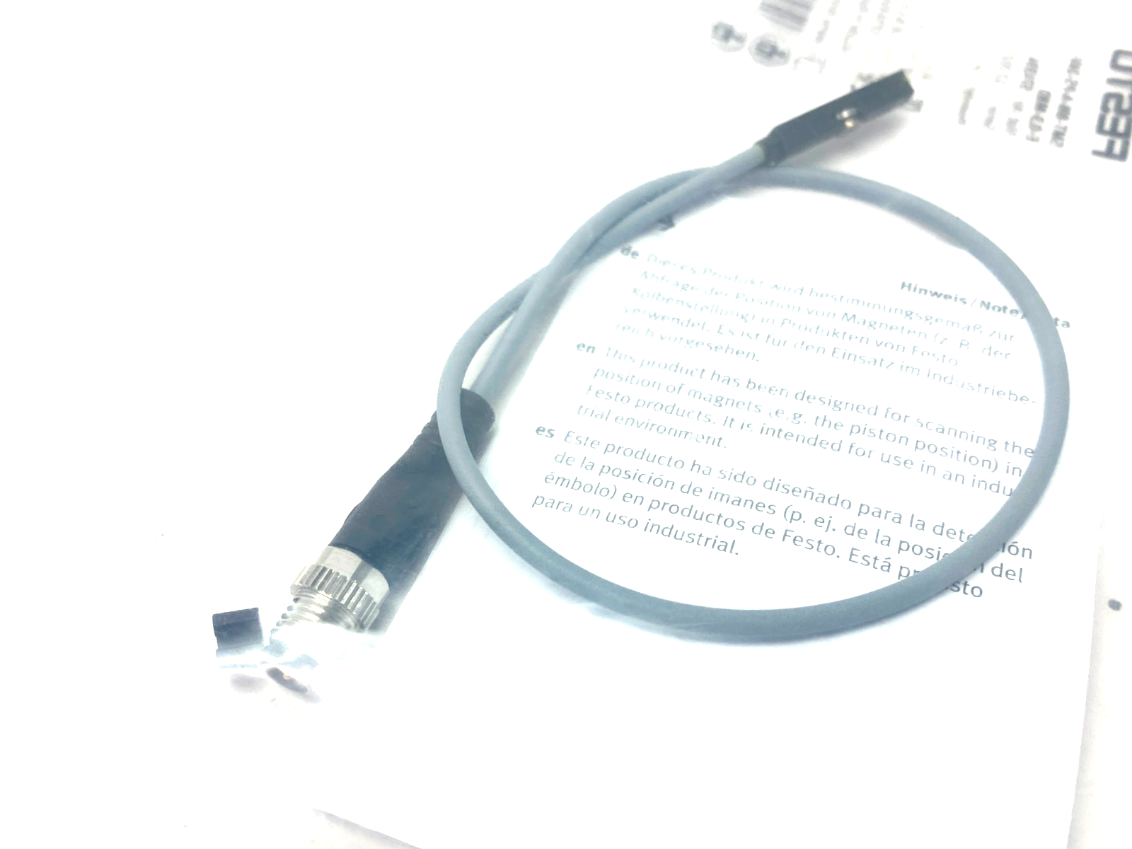 Festo SMT-8M-A-PS-24V-E-0,3-M8D Proximity Sensor M8 3-Pin PNP 574334 - Maverick Industrial Sales
