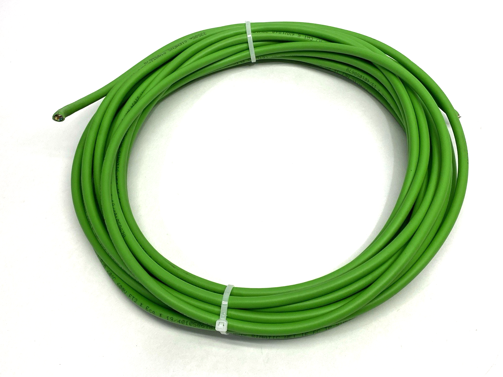 Siemens AXV18402AH10 Industrial Ethernet FC TP Trailing Cable CUT TO 30' - Maverick Industrial Sales