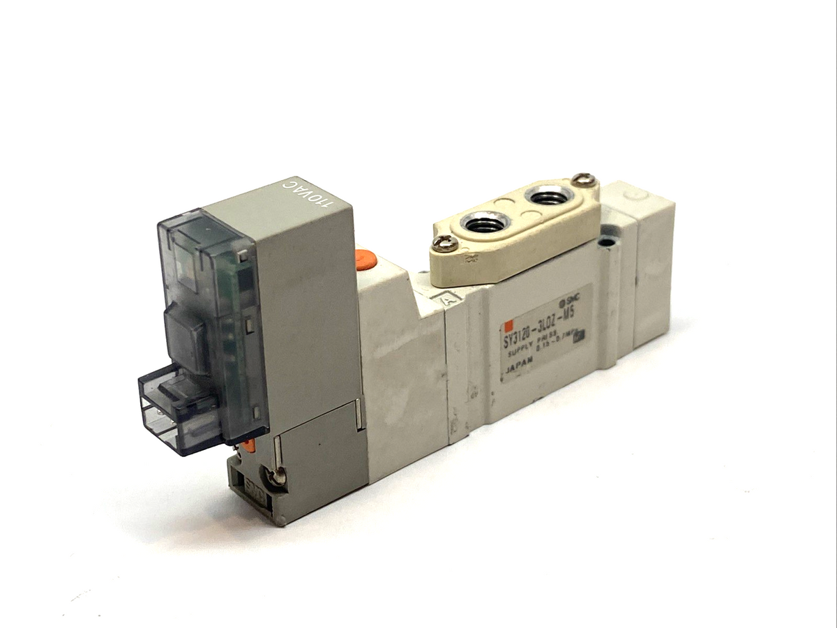 SMC SY3120-3LOZ-M5 Solenoid Valve 110VAC - Maverick Industrial Sales