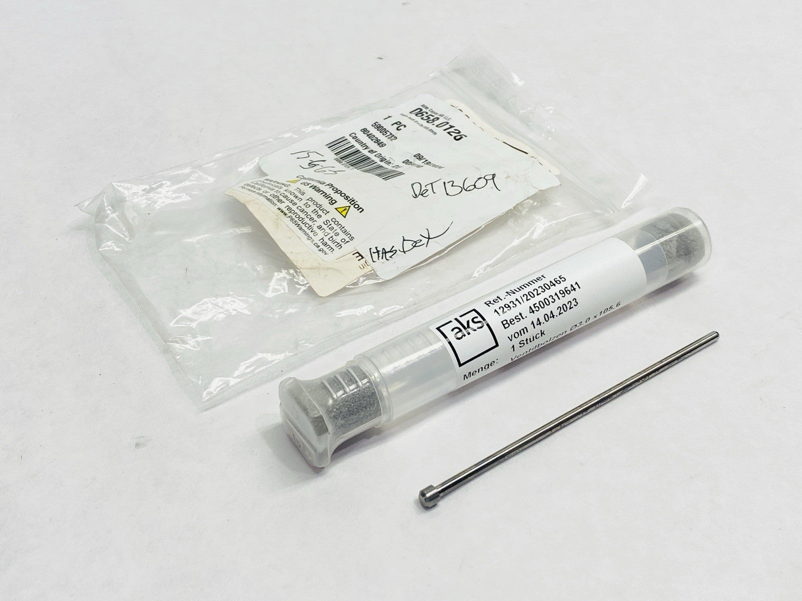 Atlas Copco 658.0126 Valve Bolt D=3x105,6mm - Maverick Industrial Sales