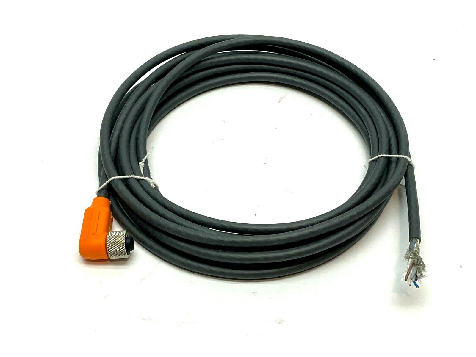 RKWTS 5-298/5M | Lumberg Automation Cordset M12 Female Right Angle 5m Length - New – Open box - Maverick Industrial Sales