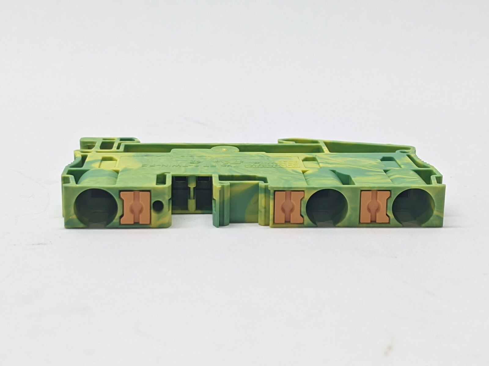 Phoenix Contact Typ PT 6-TWIN-PE Terminal Block Green Yellow LOT OF 4 - Maverick Industrial Sales