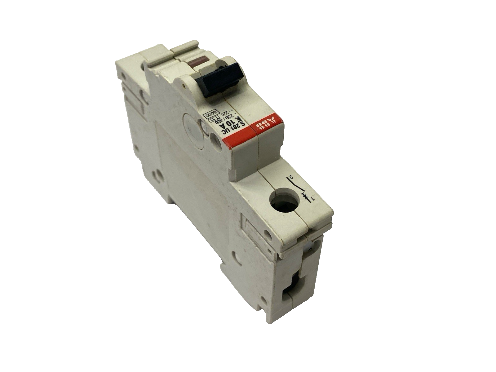 ABB S281UC-K10A Circuit Breaker 1-Pole - Maverick Industrial Sales