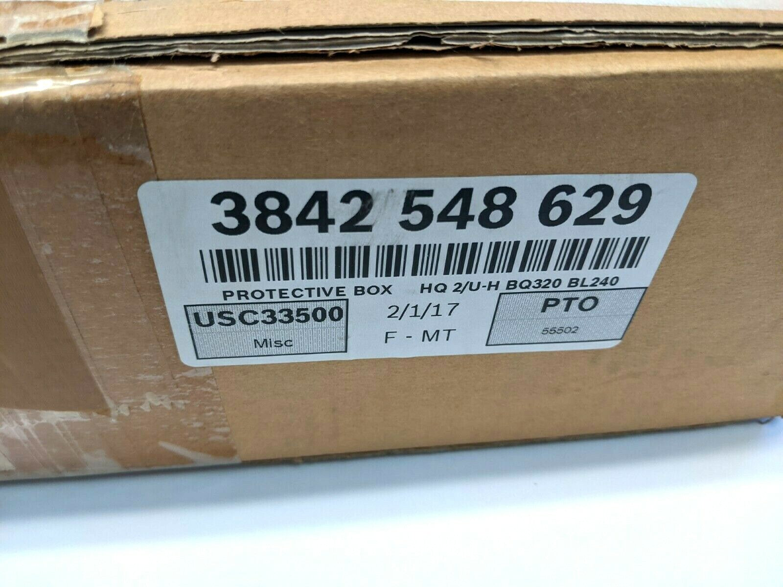 Bosch Rexroth 3842548629 Protective Box HQ 2/U-H BQ320 BL240 - Maverick Industrial Sales