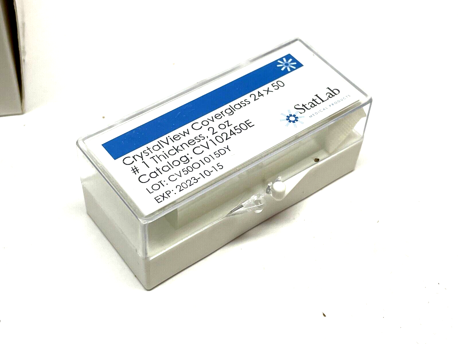StatLab CV102450E Coverglass 24 x 50mm PKG OF 5 - Maverick Industrial Sales