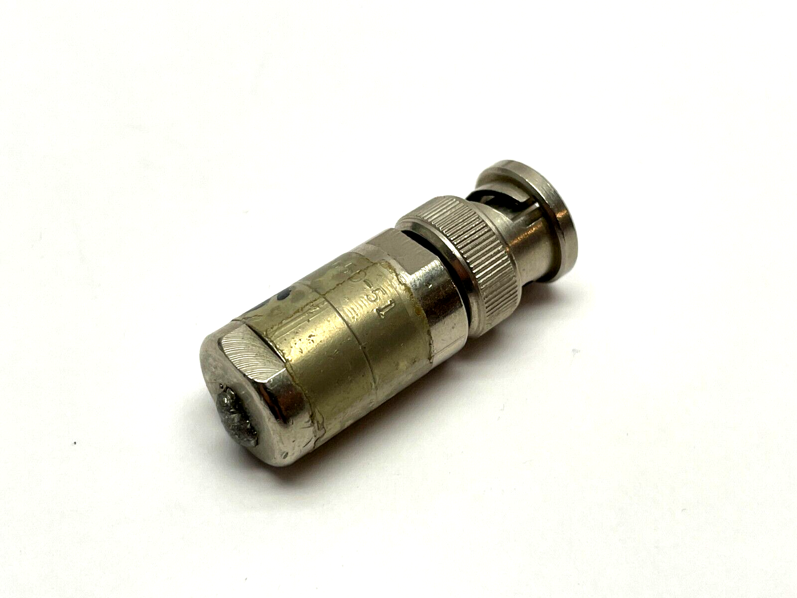 Amphenol 46650-51 Terminator Coax Connector Plug Male Pin BNC 51 Ohms LOT OF 3 - Maverick Industrial Sales