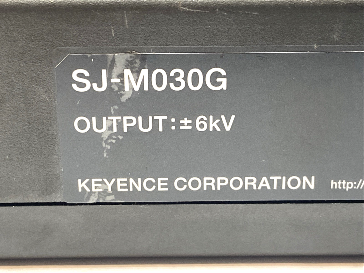 Keyence SJ-M030G High-Performance Micro Static Eliminator 6kV - Maverick Industrial Sales