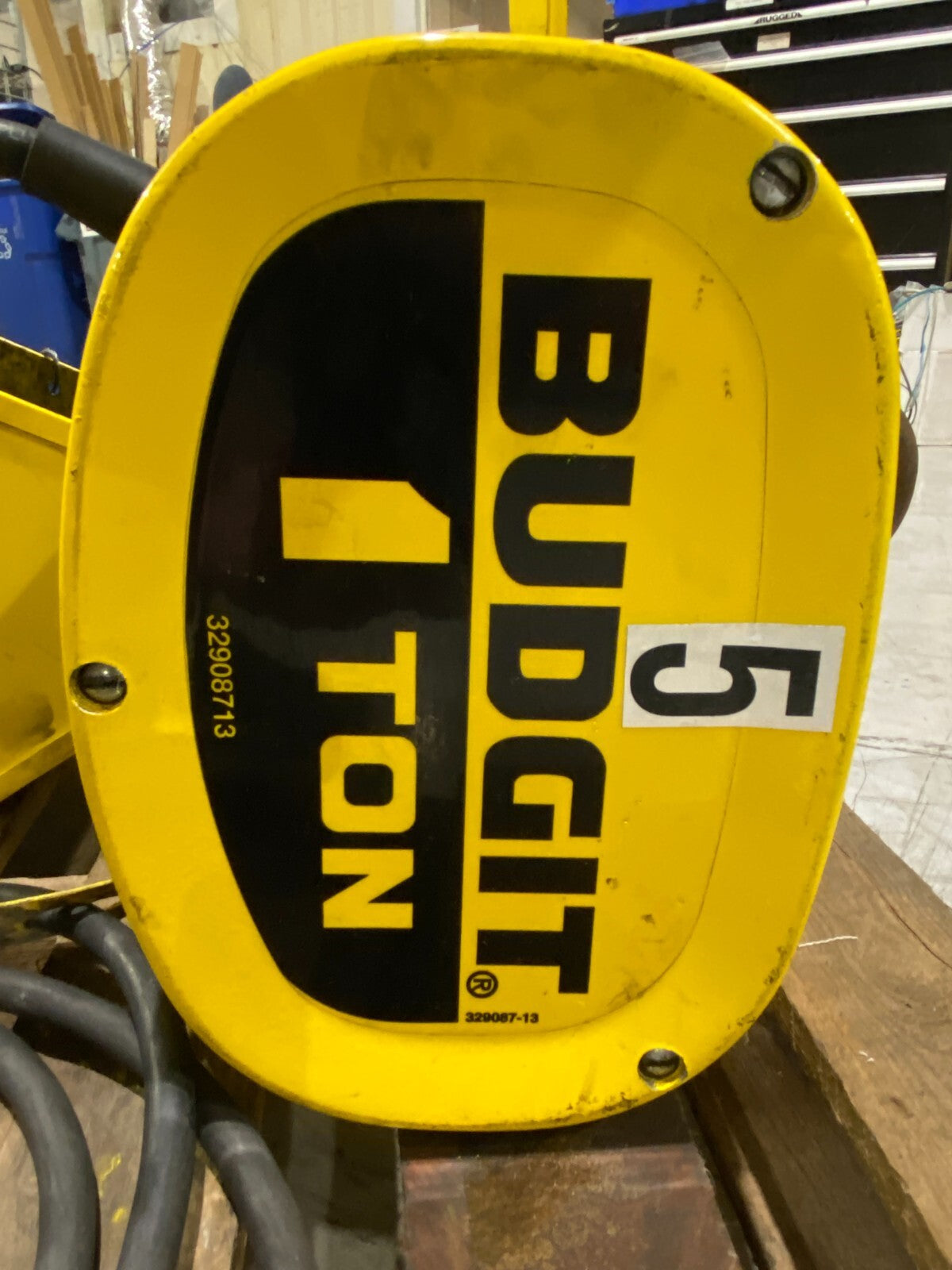 Yale Lift-Tech BEHC0116 ManGuard Budgit Electric Chain Hoist 1-Ton Capacity 1HP - Maverick Industrial Sales