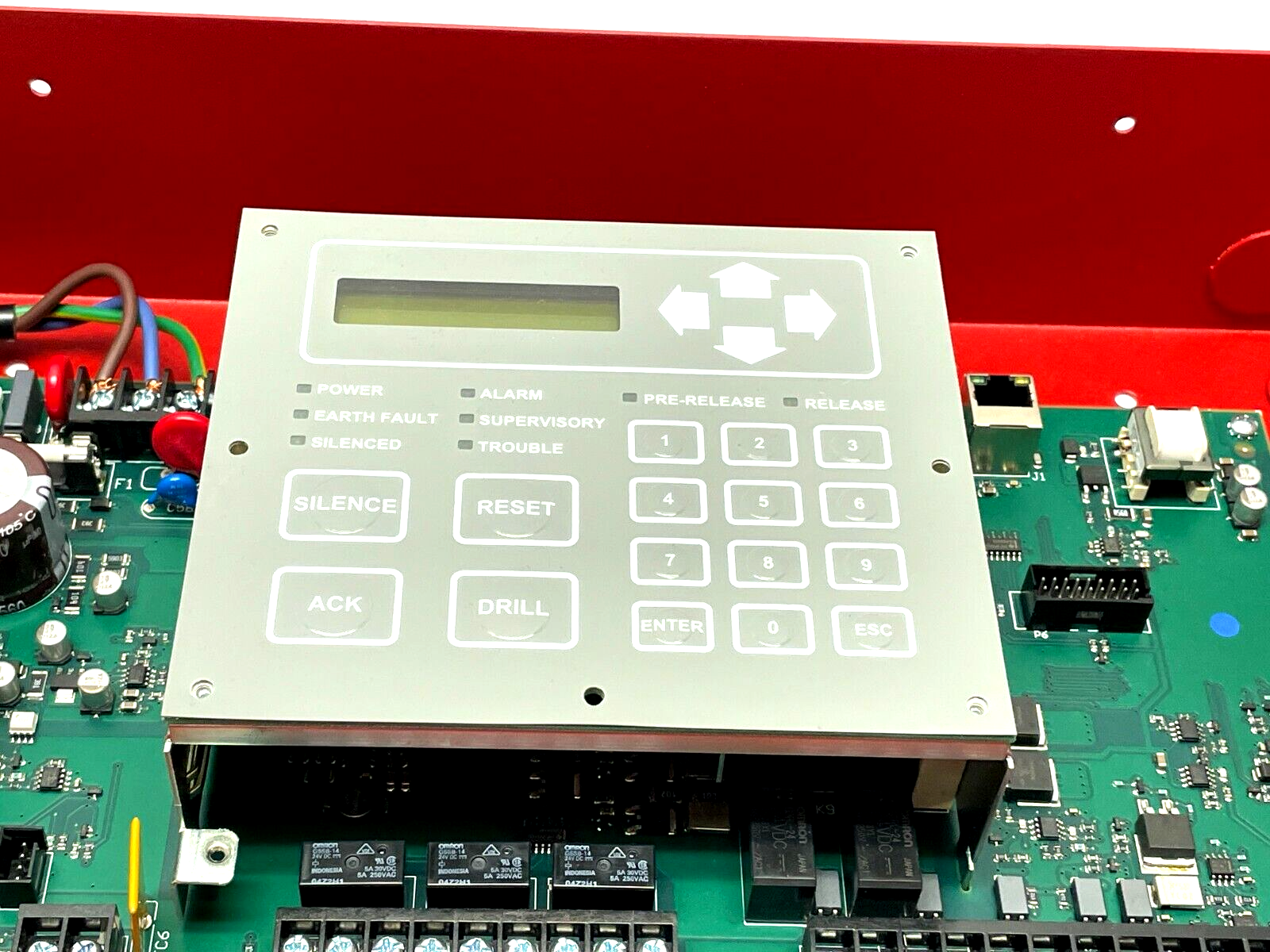 Potter Fire Alarm Control Panel Subassembly w/o KEY LOCK - Maverick Industrial Sales