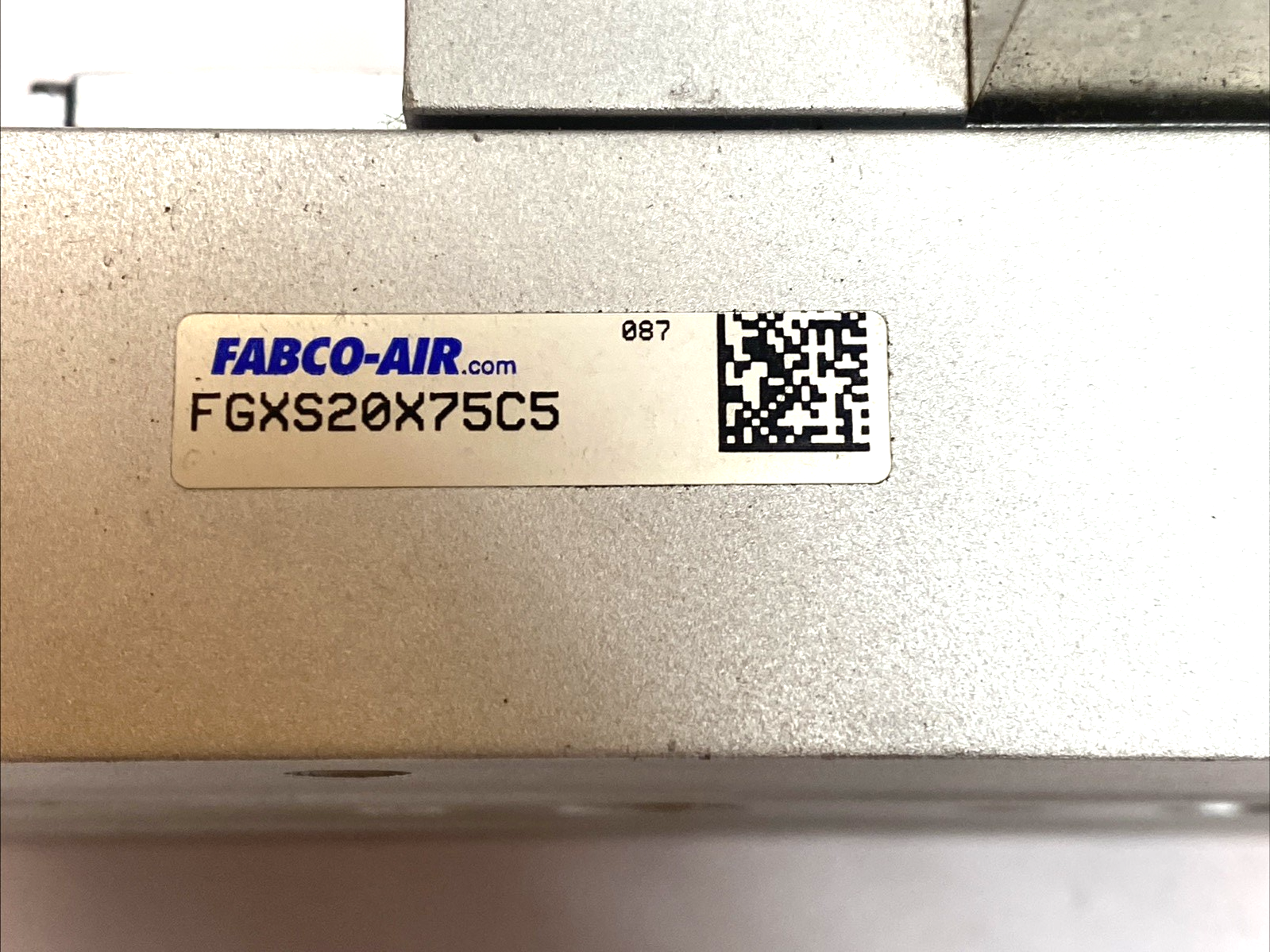 Fabco-Air FGXS20X75C5 Guided Air Cylinder 20mm Bore 75mm Stroke - Maverick Industrial Sales