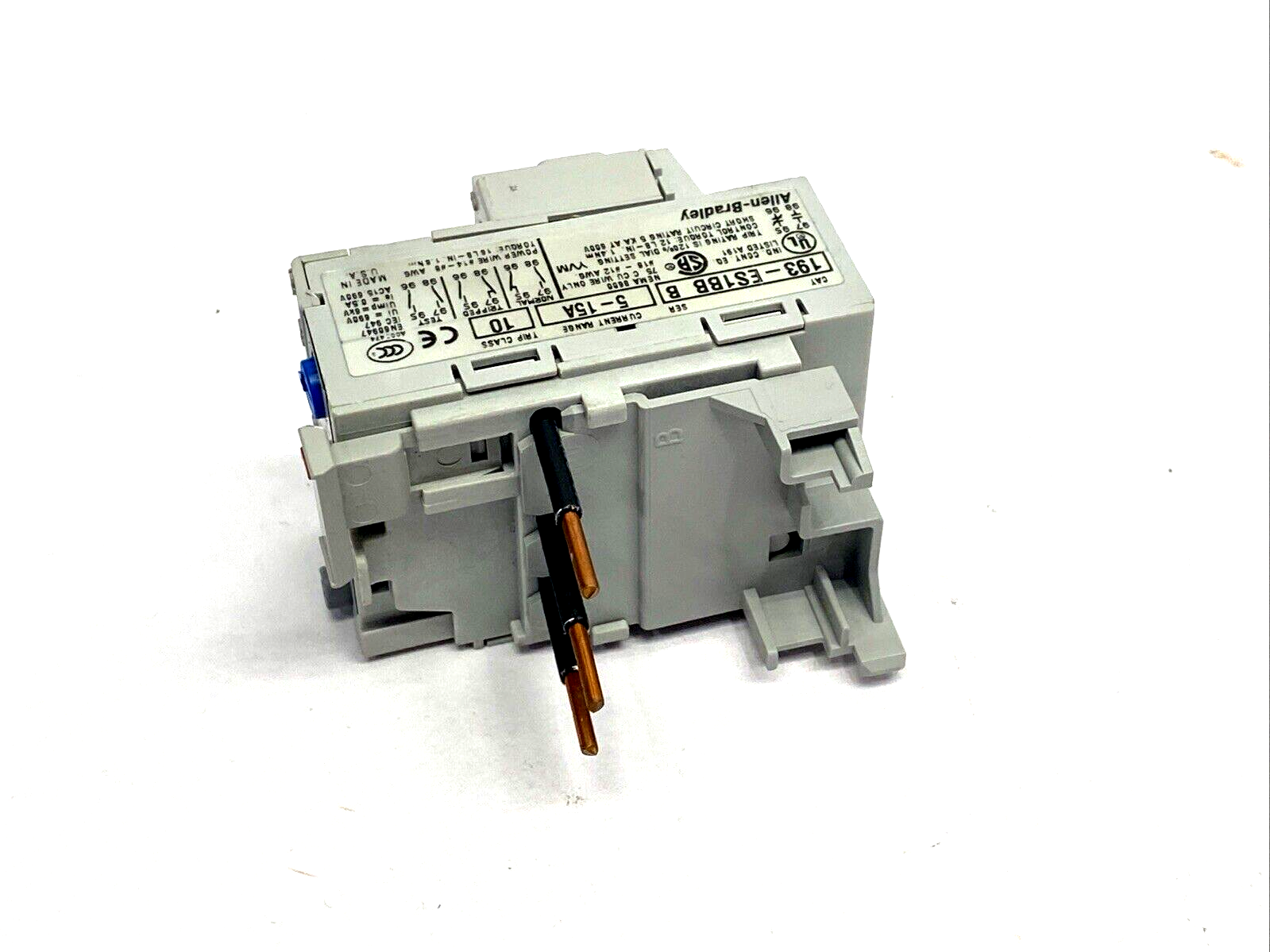 Allen Bradley 193-ES1BB Ser. B Overload Relay 5-15A - Maverick Industrial Sales