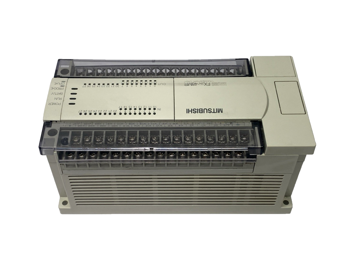 FX2N-48MR-ES/UL | Mitsubishi MELSEC Digital Input Output Module - Used - Maverick Industrial Sales
