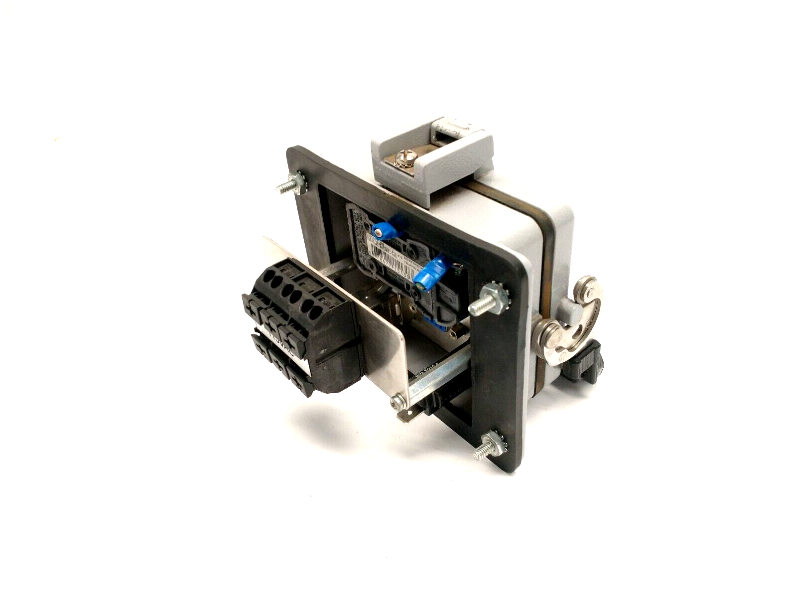 Mencom DP-DB9F-RJ45-R-32 Panel Interface Connector Outlet, DB9, RJ45, 3A Reset - Maverick Industrial Sales