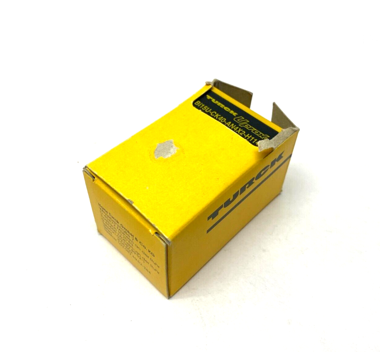Turck Bi15U-CK40-AN4X2-H1141 uprox 40mm Inductive Cube Sensor 10-65VDC - Maverick Industrial Sales