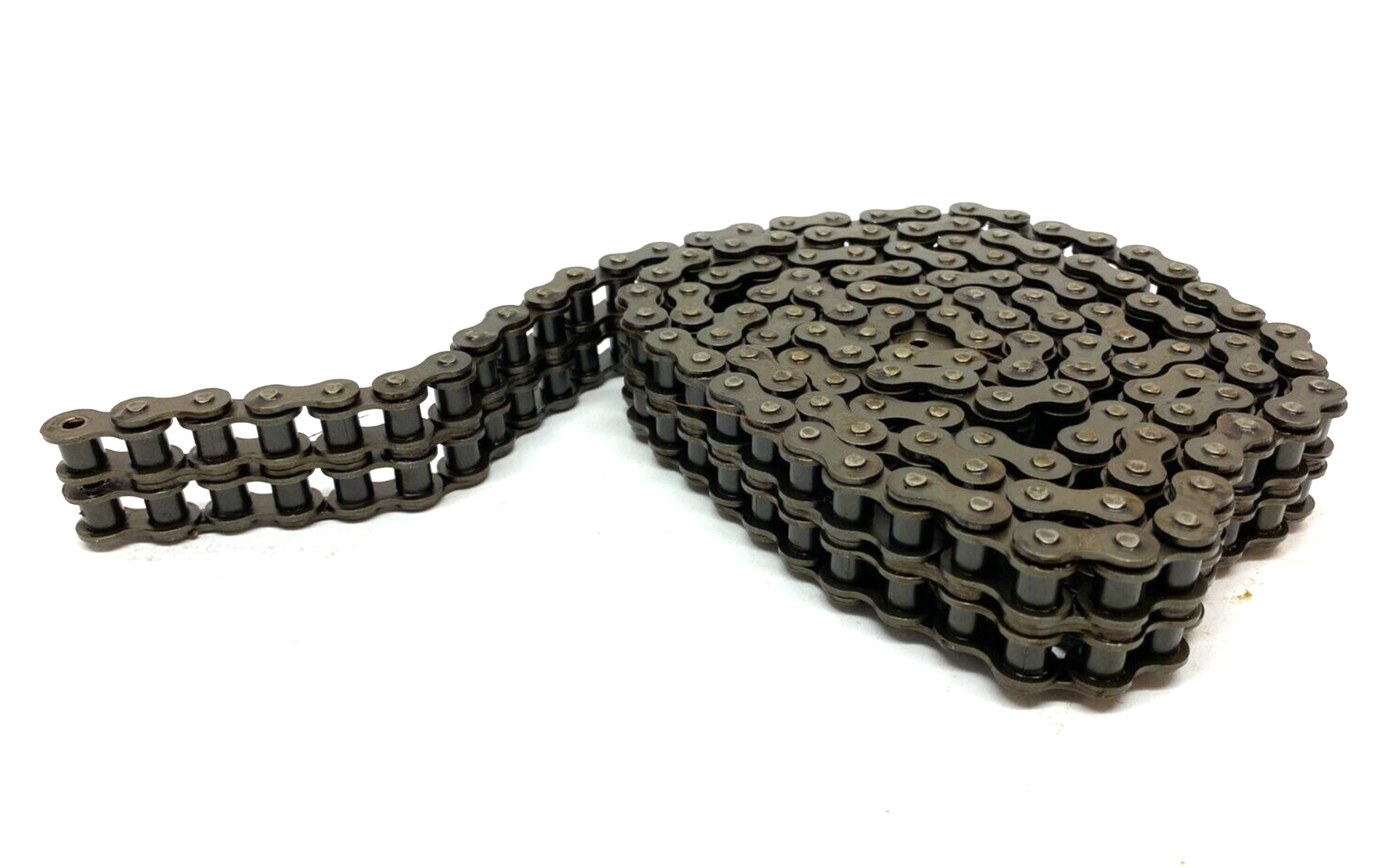 Browning 40-2 Steel Riveted Roller Chain 10ft Length Size 40 0.5" Pitch 2 Strand - Maverick Industrial Sales