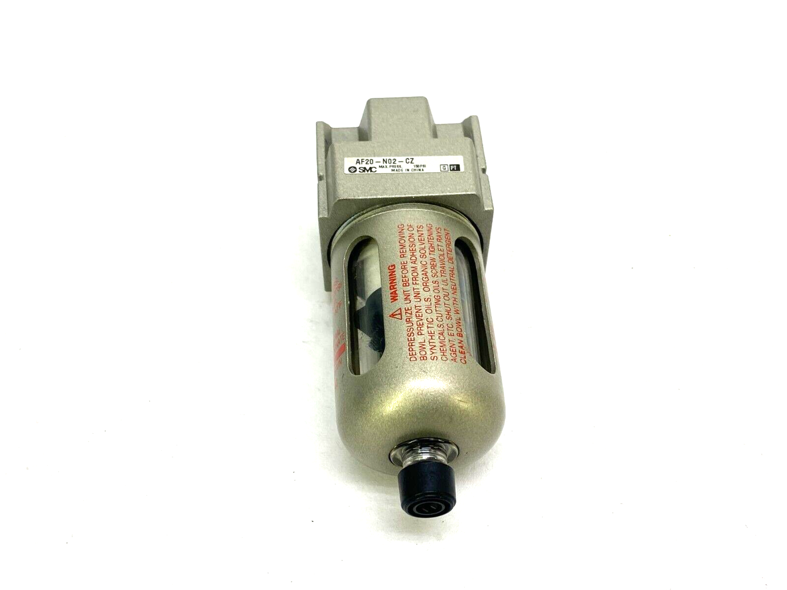 SMC AF20-N02-CZ Modular Air Filter 150psi 1/4" Ports - Maverick Industrial Sales