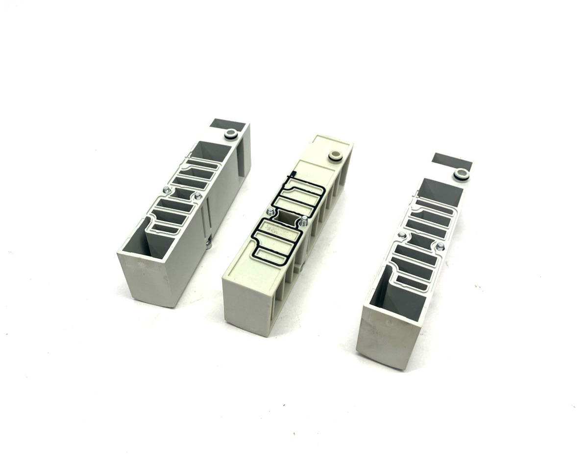 VABB-S4-1-WT | Festo Pneumatic Manifold Cover Plate 539212 LOT OF 3 - Used - Maverick Industrial Sales