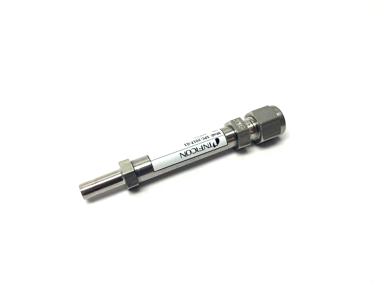 Inficon SPC-2017-G1 Helium Leak Detection Vacuum Jet Nozzle 5.13E-5 atmcc/sec - Maverick Industrial Sales