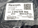 Bosch Rexroth 3842548885 Cap Cover LOT OF 20 - Maverick Industrial Sales