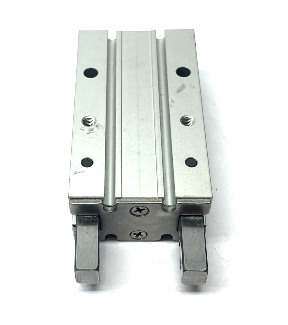 MHY2-20D | SMC Compact Pneumatic Angular Gripper, 180-Degree, 2-Finger - Used - Maverick Industrial Sales