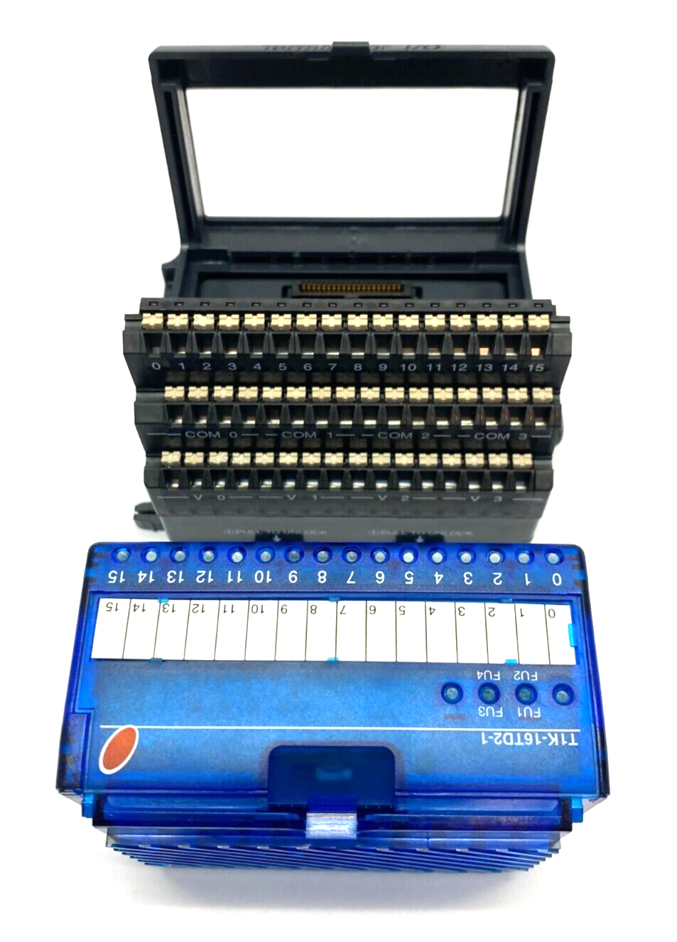 T1K-16TD2-1 | Automation Direct Terminator I/O Output Module with T1K-16B-1 Base - Used - Maverick Industrial Sales